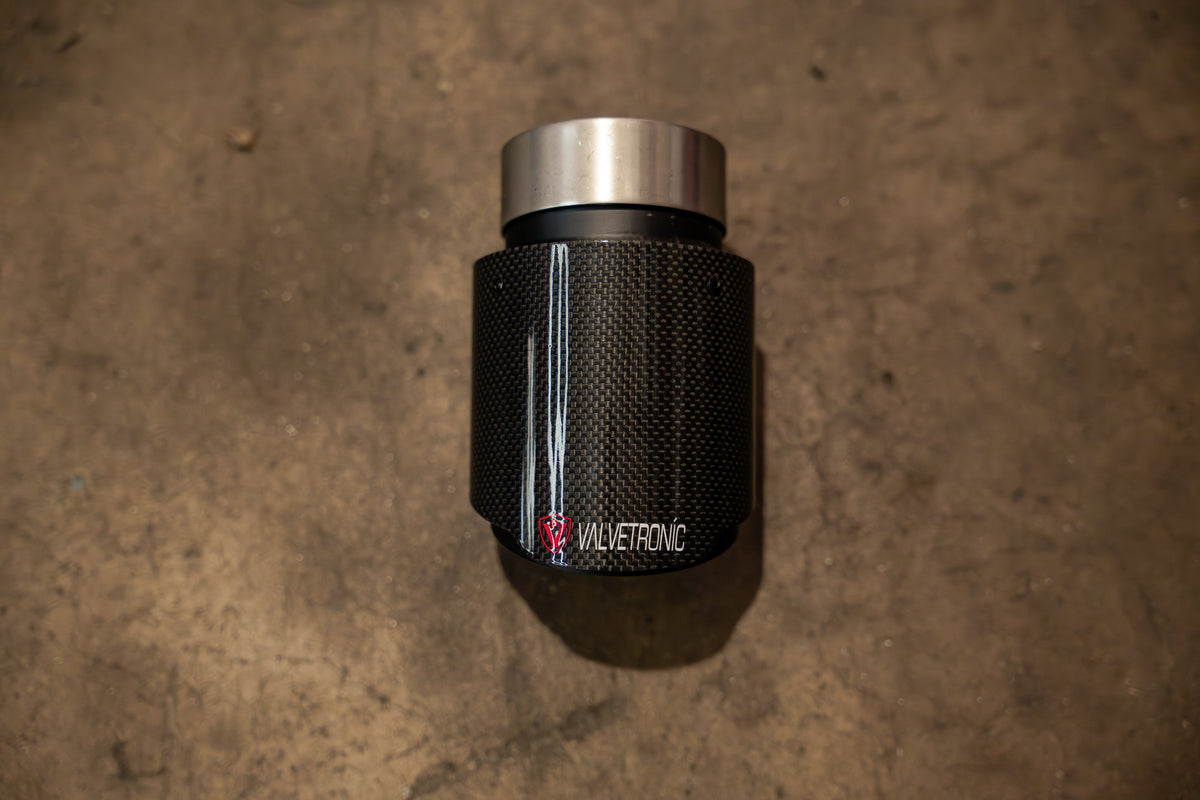 Valvetronic Designs - Valvetronic Designs 4.0 Inch Outlet Exhaust Tips (Exclusive) - VTD.TIP.SLVE.25.40.RC, VTD.TIP.SLVE.30.40.RC, VTD.TIP.SW.25.40.TIBRT, VTD.TIP.SW.30.40.TIBRT