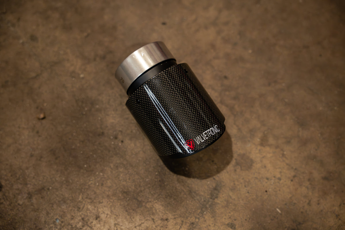 Valvetronic Designs - Valvetronic Designs 4.0 Inch Outlet Exhaust Tips (Exclusive) - VTD.TIP.SLVE.25.40.RC, VTD.TIP.SLVE.30.40.RC, VTD.TIP.SW.25.40.TIBRT, VTD.TIP.SW.30.40.TIBRT