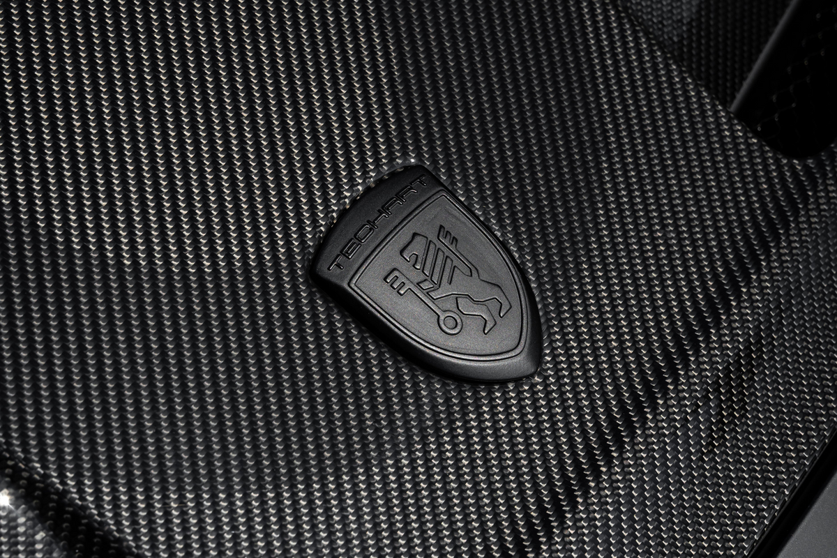 TECHART TECHART Front Hood Emblem Black for Porsche 911 992.1 — product image