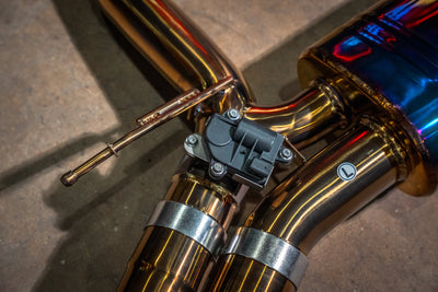 Valvetronic Designs - BMW G90 M5 Valved Sport Exhaust System - BMW.G90.M5.VSES.TI.TIBRT, BMW.G90.M5.VSES.TI.BRSH, BMW.G90.M5.VSES.TI.BRT, BMW.G90.M5.VSES.TI.BLK, BMW.G90.M5.VSES.TI.FC, BMW.G90.M5.VSES.TI.RC