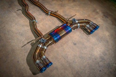 Valvetronic Designs - BMW G90 M5 Valved Sport Exhaust System - BMW.G90.M5.VSES.TI.TIBRT, BMW.G90.M5.VSES.TI.BRSH, BMW.G90.M5.VSES.TI.BRT, BMW.G90.M5.VSES.TI.BLK, BMW.G90.M5.VSES.TI.FC, BMW.G90.M5.VSES.TI.RC