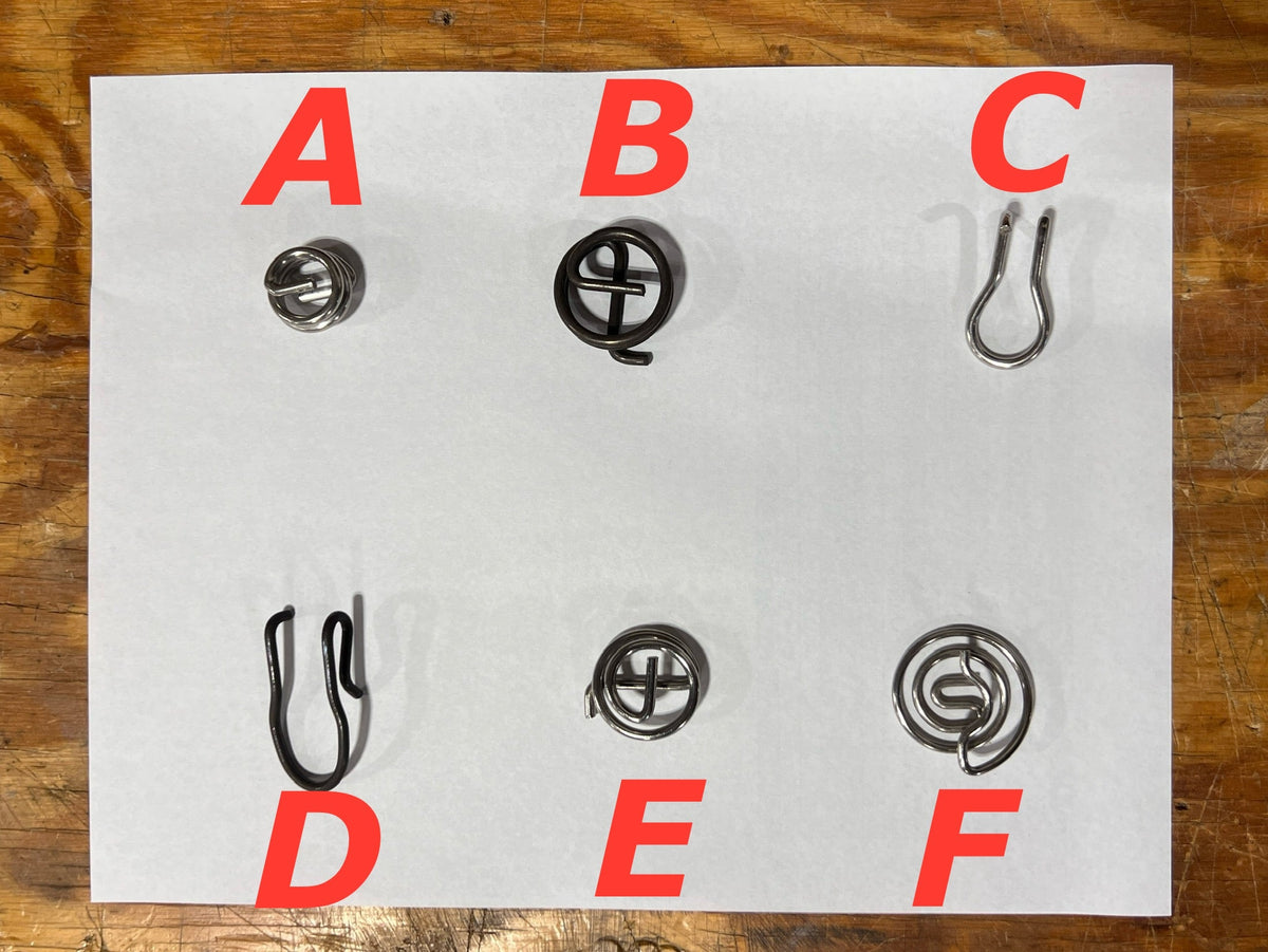 Valvetronic Designs - Replacement Electronic Exhaust Valve Spring - VTD.A.SPRING, VTD.B.SPRING, VTD.C.SPRING, VTD.D.SPRING, VTD.E.SPRING, VTD.F.SPRING