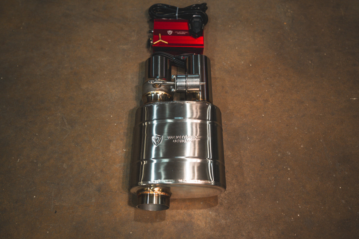 Valvetronic Designs - UNIVERSAL VALVED MUF - UVM.63MM.X1, UVM.63MM.X2, UVM.76MM.X1, UVM.76MM.X2, UVM.89MM.X1, UVM.89MM.X2, UVM.63MM.DUALOUT.X1, UVM.63MM.DUALOUT.X2, UVM.76MM.DUALOUT.X1, UVM.76MM.DUALOUT.X2, UVM.63MM.TSTYLE.X1, UVM.76MM.TSTYLE.X1, UVM.101M