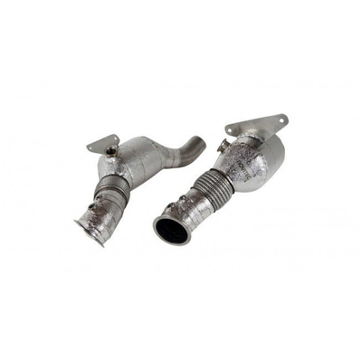 Sport Metal Catalysts (Set Of Two) - Ferrari F8 Tributo / F8 Spider - F1 444 45/ F1 444 65 - Novitec