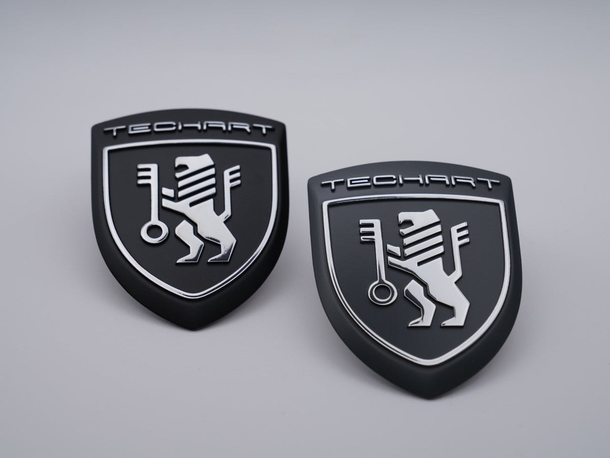 TECHART TECHART Front Hood Emblem Black for Porsche 911 992.1 — product image