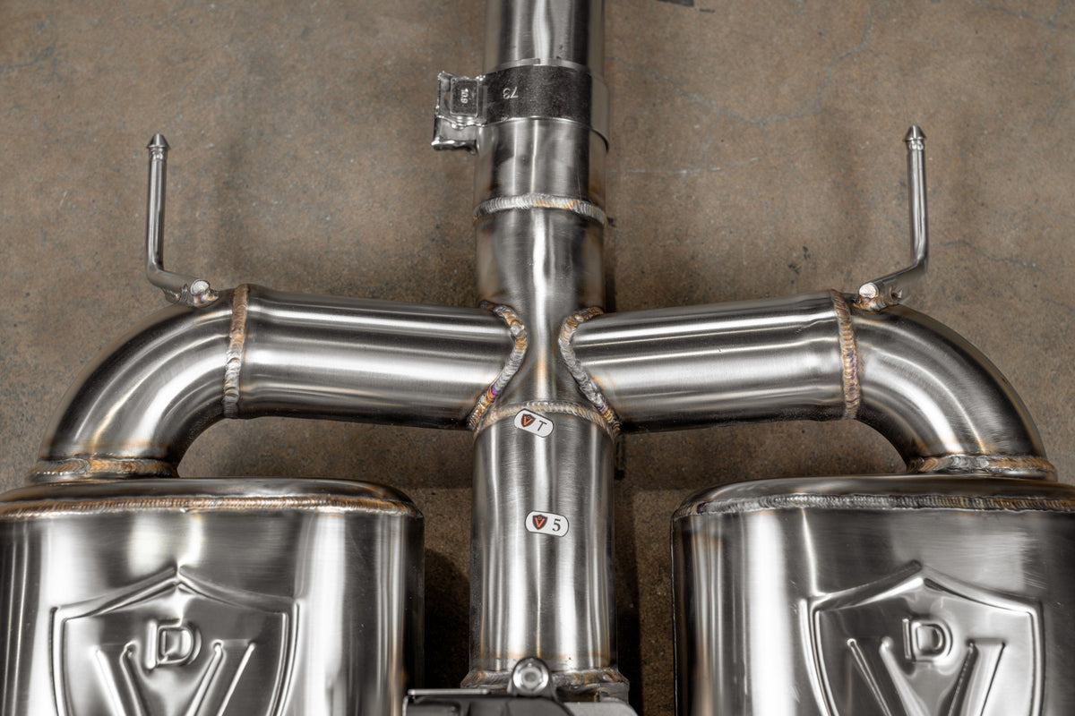 Valvetronic Designs - Honda Civic FL5 Type R / Acura Integra Type S Valved Sport Exhaust System - HOND.TYPR.VSES.BR