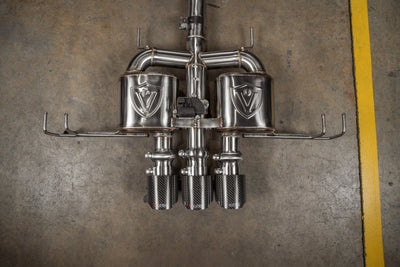 Valvetronic Designs - Honda Civic FL5 Type R / Acura Integra Type S Valved Sport Exhaust System - HOND.TYPR.VSES.BR