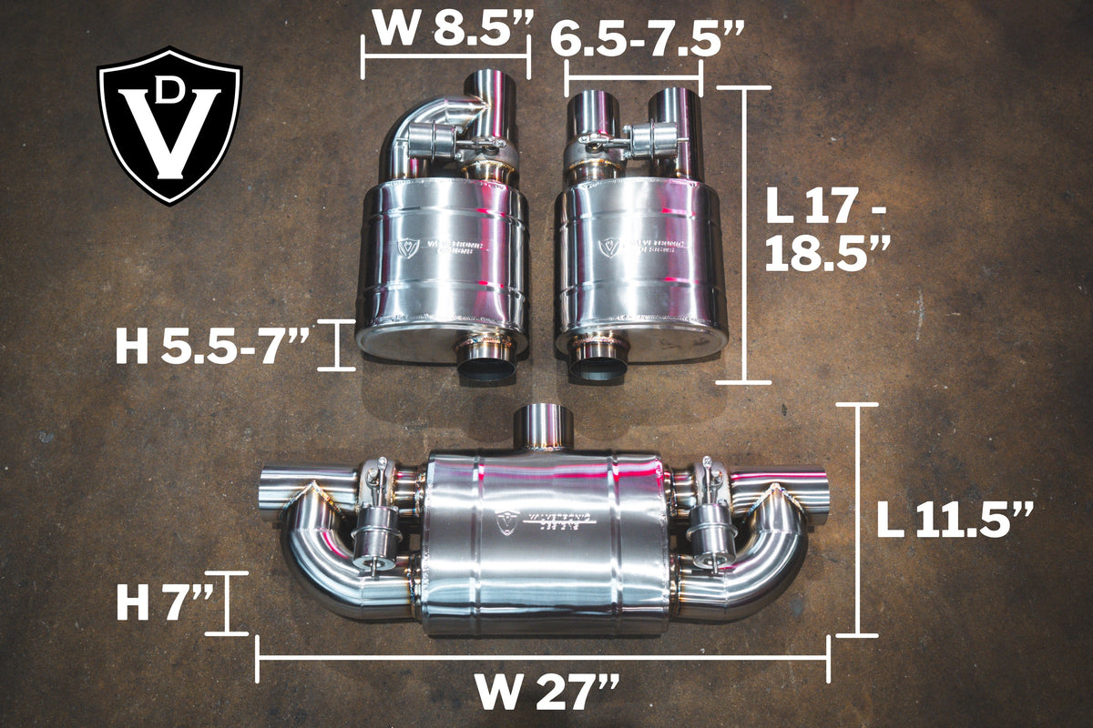Valvetronic Designs - UNIVERSAL VALVED MUF - UVM.63MM.X1, UVM.63MM.X2, UVM.76MM.X1, UVM.76MM.X2, UVM.89MM.X1, UVM.89MM.X2, UVM.63MM.DUALOUT.X1, UVM.63MM.DUALOUT.X2, UVM.76MM.DUALOUT.X1, UVM.76MM.DUALOUT.X2, UVM.63MM.TSTYLE.X1, UVM.76MM.TSTYLE.X1, UVM.101M