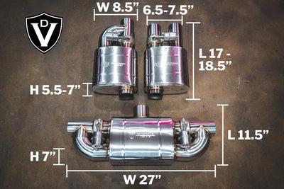 Valvetronic Designs - UNIVERSAL VALVED MUF - UVM.63MM.X1, UVM.63MM.X2, UVM.76MM.X1, UVM.76MM.X2, UVM.89MM.X1, UVM.89MM.X2, UVM.63MM.DUALOUT.X1, UVM.63MM.DUALOUT.X2, UVM.76MM.DUALOUT.X1, UVM.76MM.DUALOUT.X2, UVM.63MM.TSTYLE.X1, UVM.76MM.TSTYLE.X1, UVM.101M