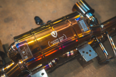 Valvetronic Designs - Valvetronic Valved Sport Exhaust System for Porsche 718 GT4 / GTS/ Boxster Spyder - POR.718.GT4.VSES.TI