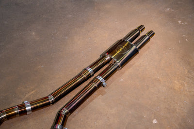 Valvetronic Designs - Ford Mustang GT S550 Valved Sport Exhaust System - FRD.S550.S650.VSES.BR, FRD.S550.S650.VSES.TI