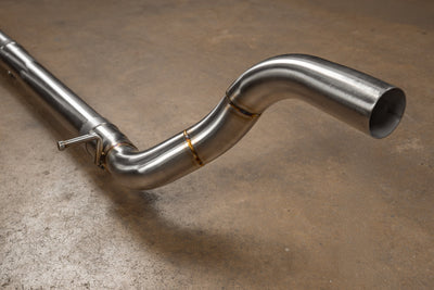 Valvetronic Designs - Jeep JLU/JL Wrangler Valved Sport Exhaust System - JEEP.JL.3.6L.VSES.BLK, JEEP.JL.2.0L.VSES.BLK, JEEP.JL.AXL.BLK, JEEP.JL.3.6L.MP.BR, JEEP.JL.2.0L.MP.BR