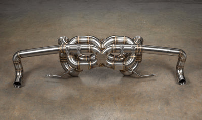 Valvetronic Designs - Lamborghini Huracan True F1 / Valved Exhaust System (LP580/610) - LAM.HUR.F1.BR, LAM.HUR.F1.TI, LAM.HUR.VSES.TI
