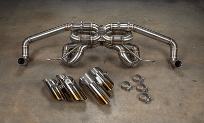 Valvetronic Designs - Lamborghini Huracan True F1 / Valved Exhaust System (LP580/610) - LAM.HUR.F1.BR, LAM.HUR.F1.TI, LAM.HUR.VSES.TI