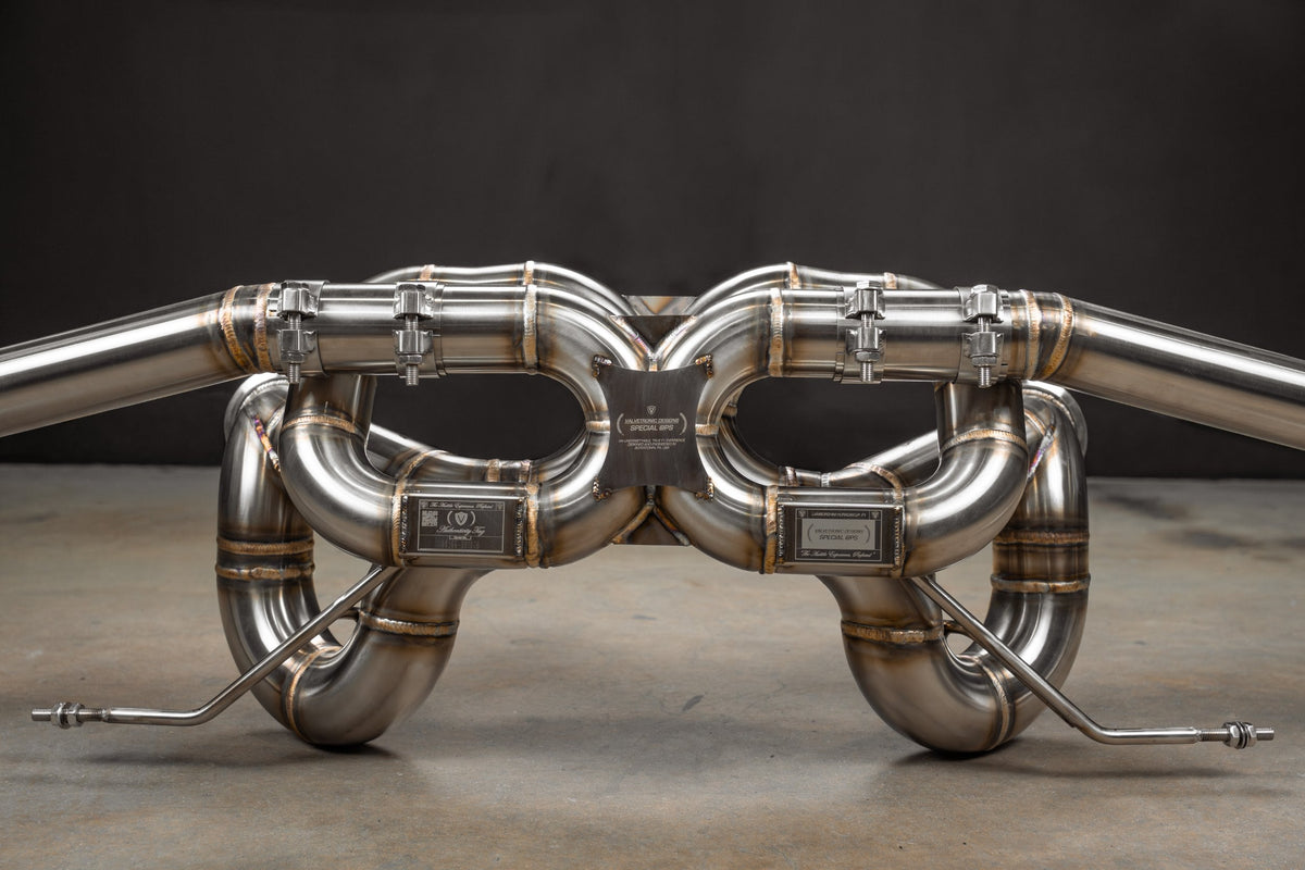 Valvetronic Designs - Lamborghini Huracan True F1 / Valved Exhaust System (LP580/610) - LAM.HUR.F1.BR, LAM.HUR.F1.TI, LAM.HUR.VSES.TI