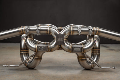 Valvetronic Designs - Lamborghini Huracan True F1 / Valved Exhaust System (LP580/610) - LAM.HUR.F1.BR, LAM.HUR.F1.TI, LAM.HUR.VSES.TI