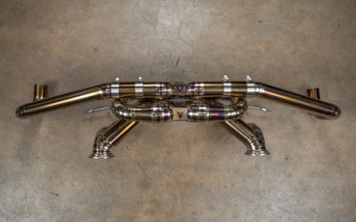 Valvetronic Designs - Lamborghini Huracan True F1 / Valved Exhaust System (LP580/610) - LAM.HUR.F1.BR, LAM.HUR.F1.TI, LAM.HUR.VSES.TI