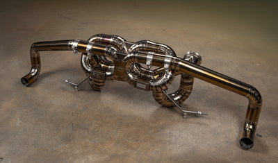 Valvetronic Designs - Lamborghini Huracan True F1 / Valved Exhaust System (LP580/610) - LAM.HUR.F1.BR, LAM.HUR.F1.TI, LAM.HUR.VSES.TI