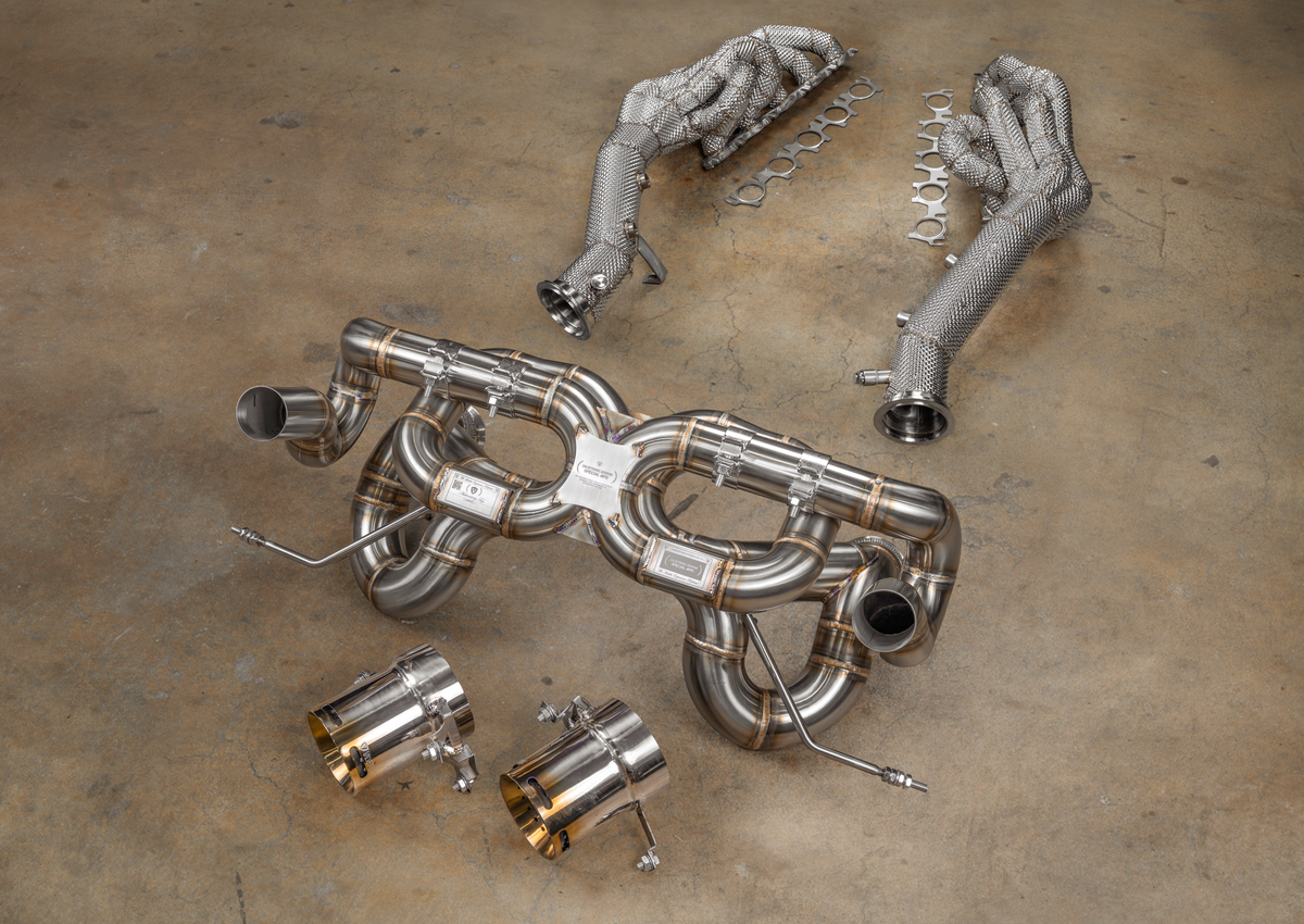 Valvetronic Designs - Lamborghini Huracan Performante /  EVO / STO / Tecnica True F1 / Valved Exhaust system - LAM.STO.F1.BR, LAM.STO.F1.TI, LAM.STO.VSES.TI