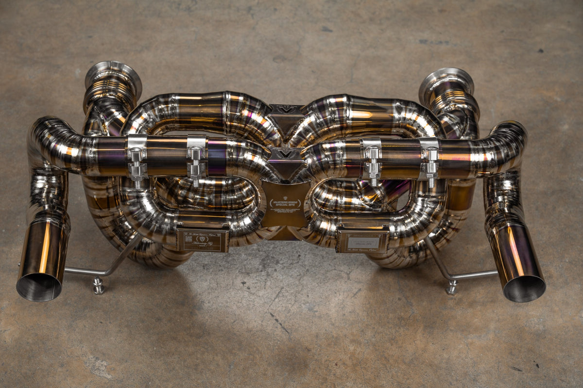 Valvetronic Designs - Lamborghini Huracan Performante /  EVO / STO / Tecnica True F1 / Valved Exhaust system - LAM.STO.F1.BR, LAM.STO.F1.TI, LAM.STO.VSES.TI