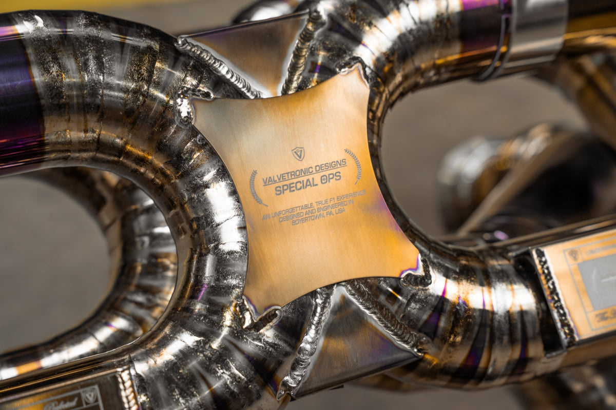 Valvetronic Designs - Lamborghini Huracan Performante /  EVO / STO / Tecnica True F1 / Valved Exhaust system - LAM.STO.F1.BR, LAM.STO.F1.TI, LAM.STO.VSES.TI