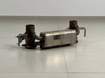 Ferrari SF90 Stradale OEM exhaust silencer assembly 938141 left angle