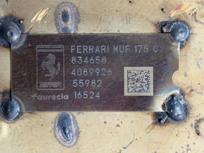 Ferrari Purosangue Centre Muffler / Resonator - Used