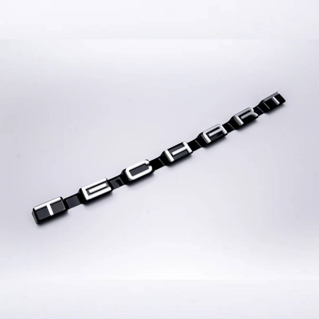TECHART TECHART Rear Lettering Black for Porsche 911 992.1 — product image