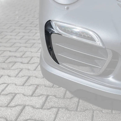 TECHART Carbon Front Grille Airblades for Porsche 911 991.1 Turbo / Turbo S