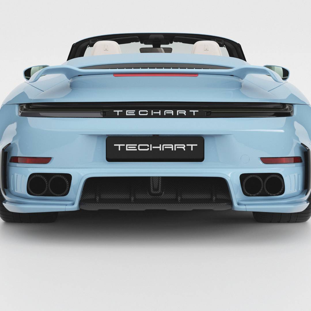 TECHART TECHART Rear Lettering Black for Porsche 911 992.1 — product image