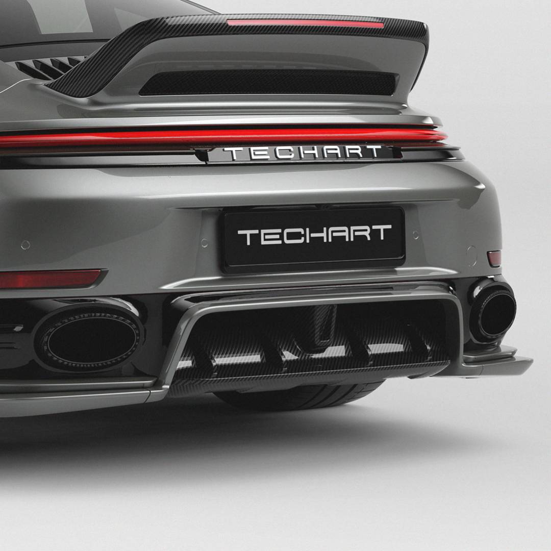 TECHART TECHART Rear Lettering Black for Porsche 911 992.1 — product image