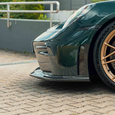 TECHART Front Spoiler Carbon Glossy for Porsche 911 992.1 — product image