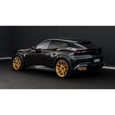 Tailpipes Stainless Steel (2-Piece Set) - Ferrari Purosangue - F1 666 17/ 18 - Novitec