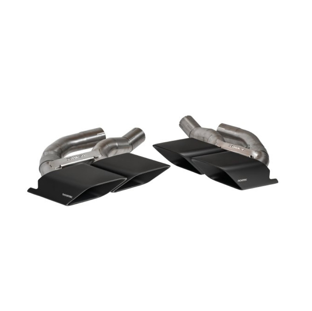 Exhaust Tailpipes Black Stainless Steel (4-Piece Set) - Lamborghini Urus S & Performante - L1 333 30 - Novitec