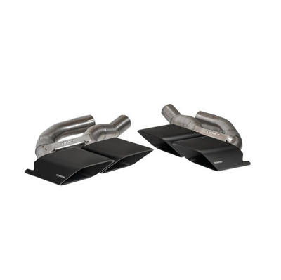 Exhaust Tailpipes Black Stainless Steel (4-Piece Set) - Lamborghini Urus S & Performante - L1 333 30 - Novitec