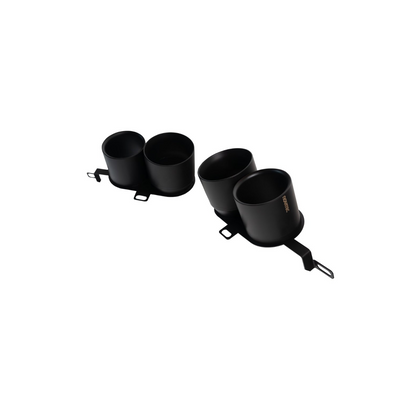 Stainless Steel Tailpipes (Set) - Lamborghini Revuelto - L1 444 40/ 41 - Novitec