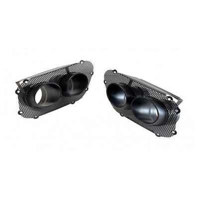 Tailpipes with Mesh Insert (Set of 2) - Ferrari 812 Superfast & GTS - F1 812 22/ BL - Novitec