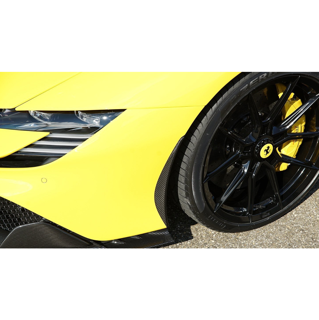 Front Bumper Attachment Lateral - Ferrari SF90 Stradale & Spider - F6 090 32 - Novitec