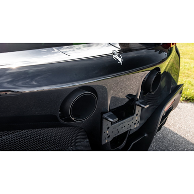 Tailpipes Carbon-Stainless Steel (2-Piece Set) - Ferrari SF90 Stradale & Spider - F1 090 50/ 55/ 51/ 56/ 52/ 57 - Novitec