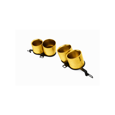 Stainless Steel Tailpipes (Set) - Lamborghini Revuelto - L1 444 40/ 41 - Novitec