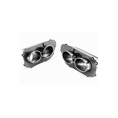 Tailpipes with Mesh Insert (Set of 2) - Ferrari 812 Superfast & GTS - F1 812 22/ BL - Novitec