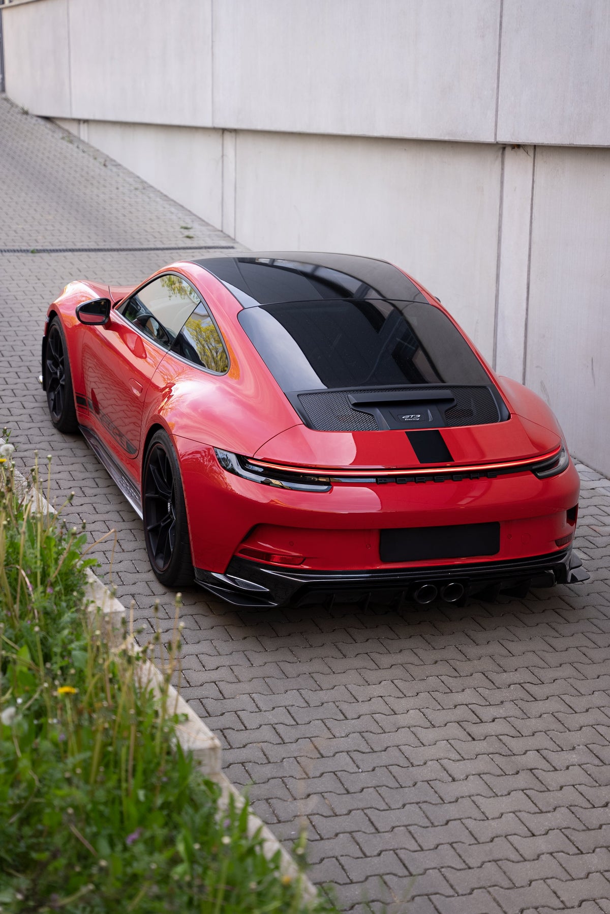 TECHART Rear Panel, Lower Part for Porsche 911 992.1 — TECHART gallery image