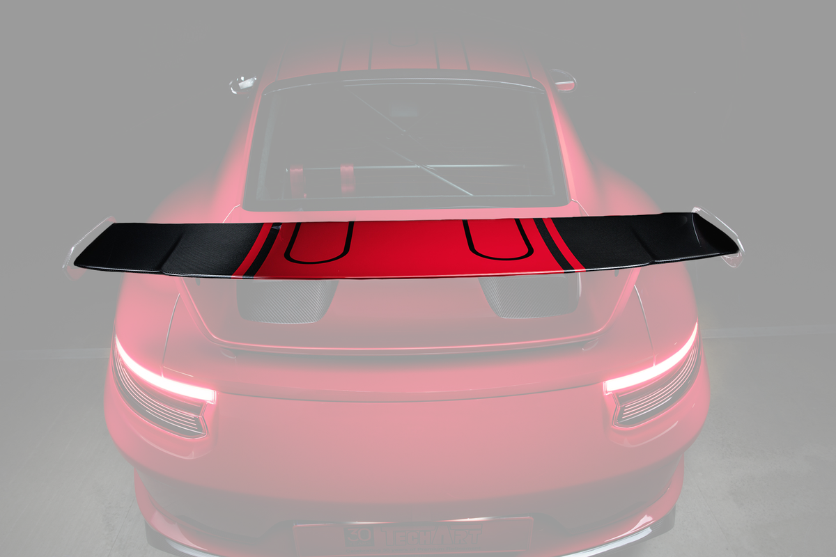 TECHART Carbon Rear Spoiler Profile for Porsche 911 991.2 GT3 / GT3 Touring product image