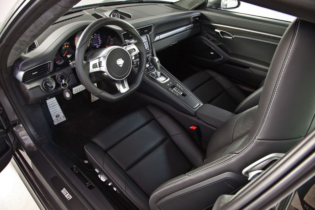 TECHART Porsche 911 991.1 carbon interior trim
