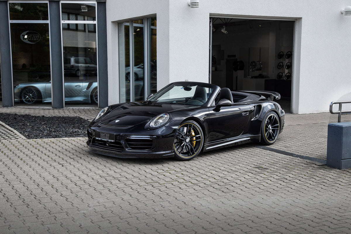 TECHART Front Spoiler I installed on Porsche 911 991.2 Turbo or Turbo S