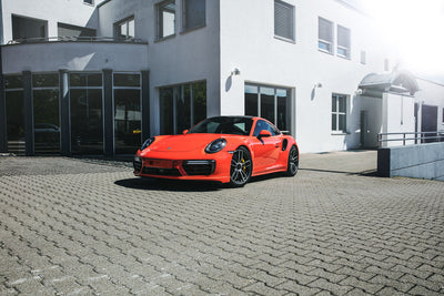 TECHART Front Spoiler I installed on Porsche 911 991.2 Turbo or Turbo S