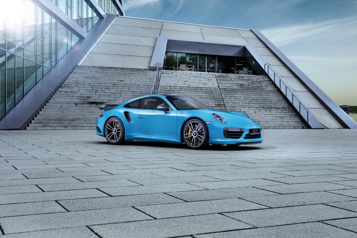 TECHART Front Spoiler I installed on Porsche 911 991.2 Turbo or Turbo S