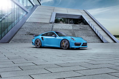 TECHART Front Spoiler I installed on Porsche 911 991.2 Turbo or Turbo S