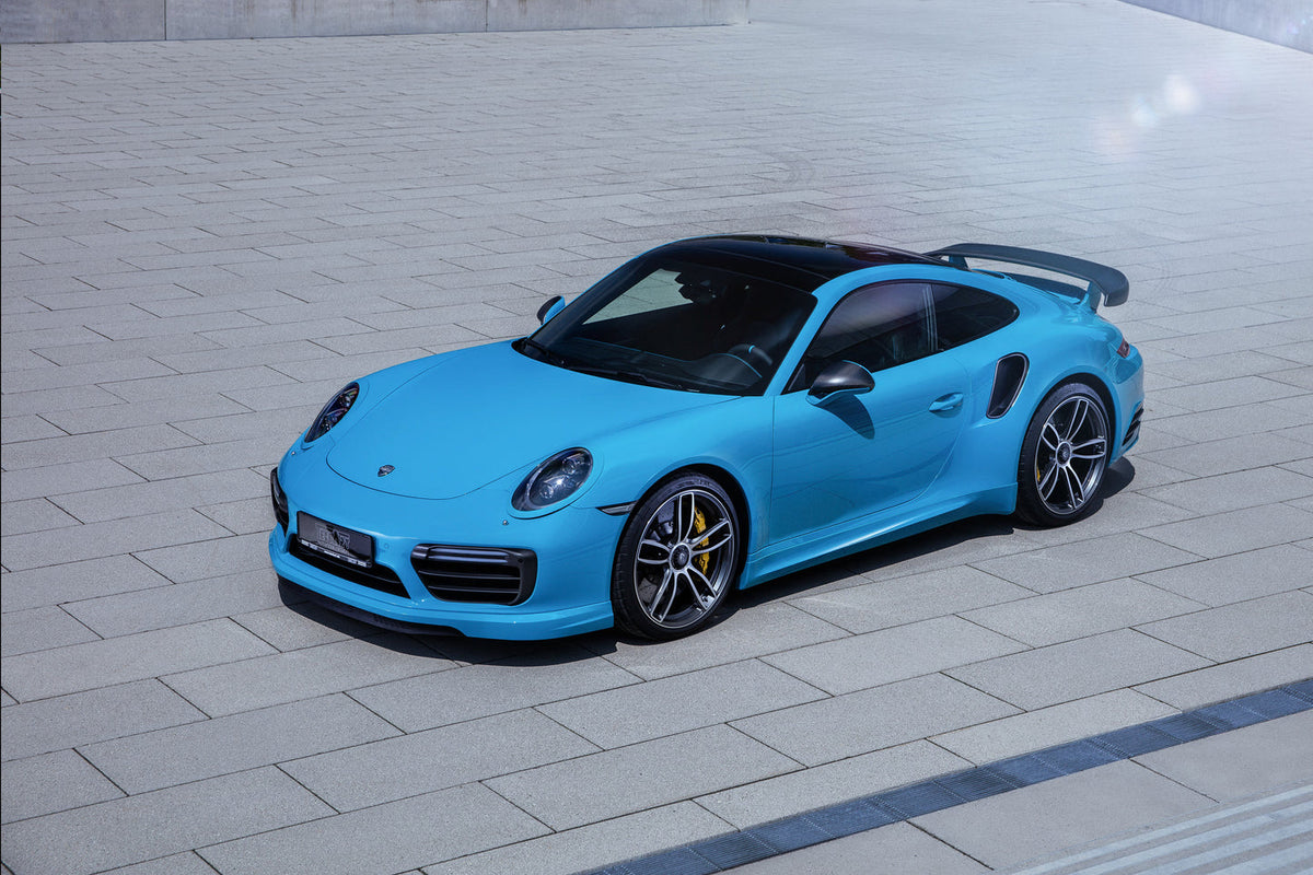 TECHART Front Spoiler I installed on Porsche 911 991.2 Turbo or Turbo S