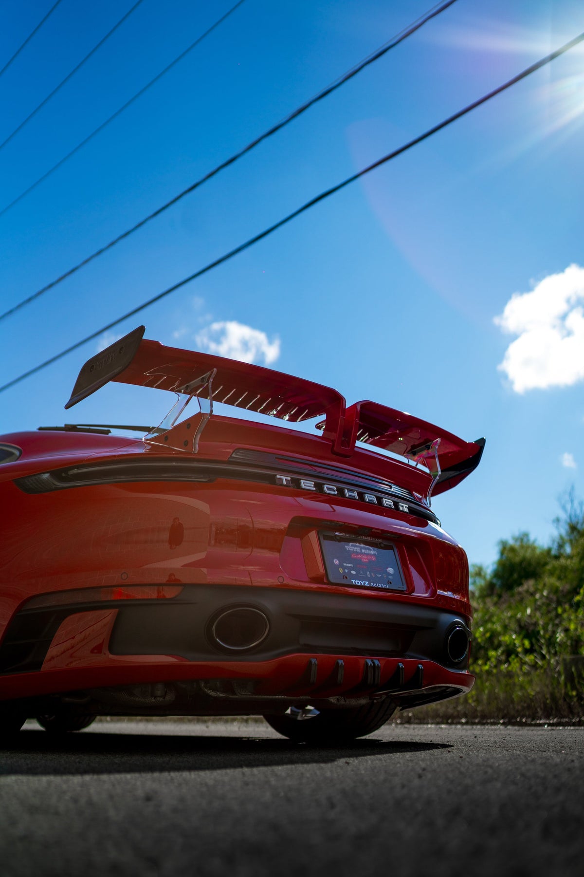 TECHART TECHART Rear Lettering for Porsche 911 992.1 — product image